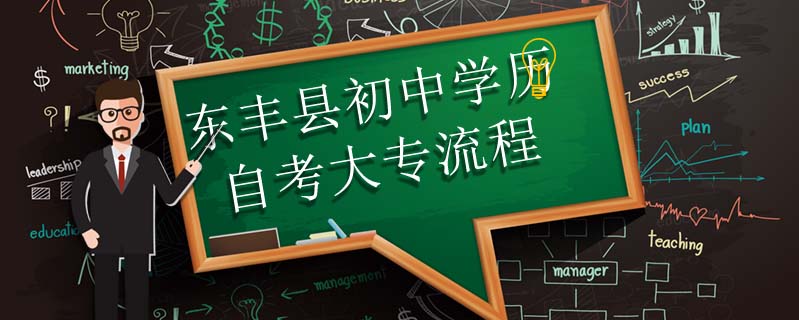 東豐縣初中學(xué)歷自考大專流程