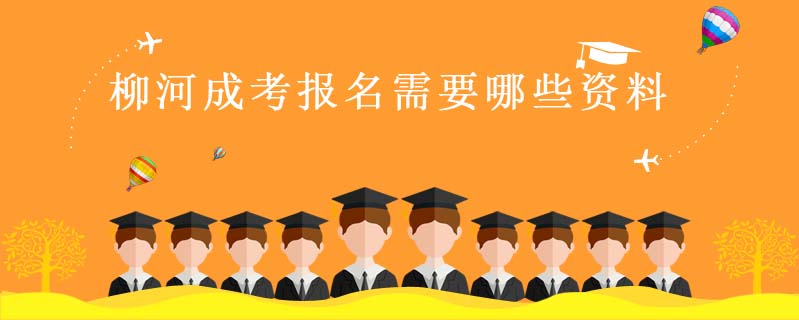 柳河成考報(bào)名需要哪些資料